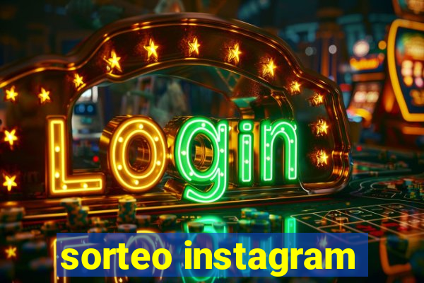 sorteo instagram